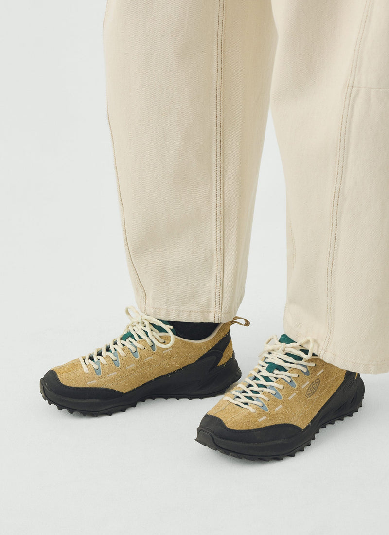 Keen Jasper Zionic Suede Trainers | Khaki/Abbey Stone