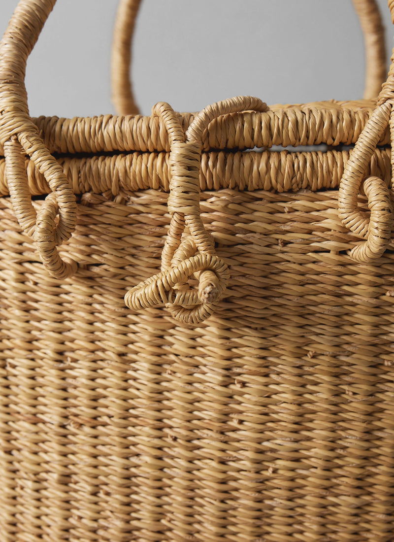 Veta Vera Grass Picnic Basket | Natural
