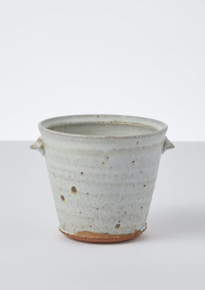 Tim Lake Small Lugged Pot | Dolomite White