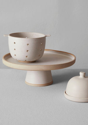 Rebecca Williams Cake Stand | Matte White