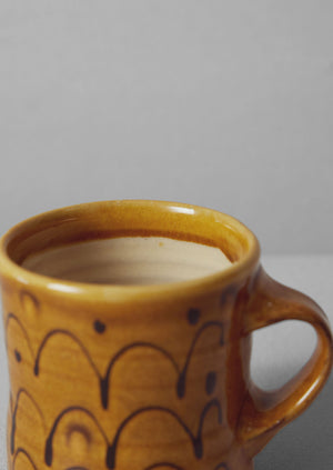 Frances Savage Mug | Honey/Terracotta