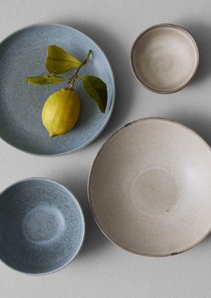 Cove Stoneware Bowl | Blue Grey