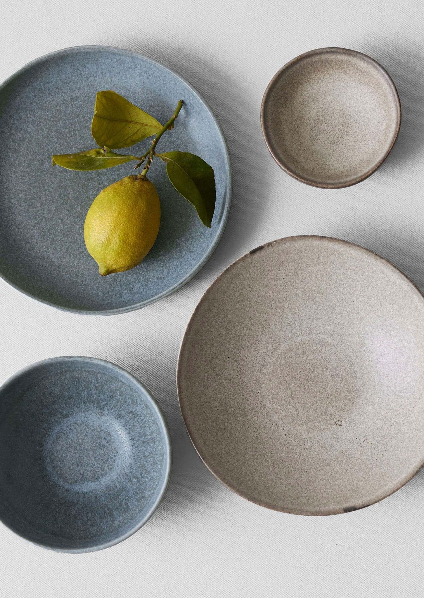 Cove Stoneware Bowl | Blue Grey