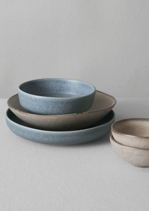 Cove Stoneware Bowl | Blue Grey