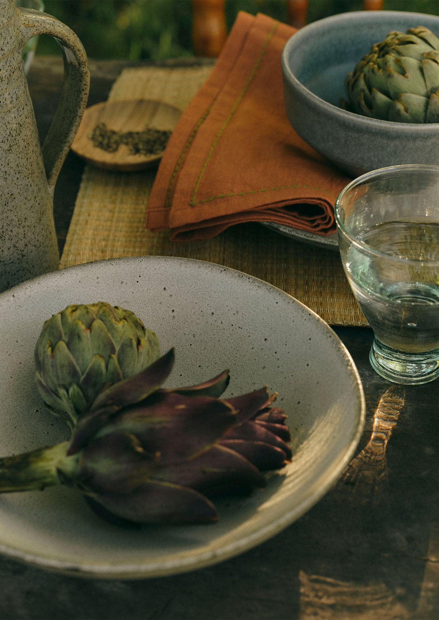 Cove Stoneware Soup Bowl | Speckled Grey