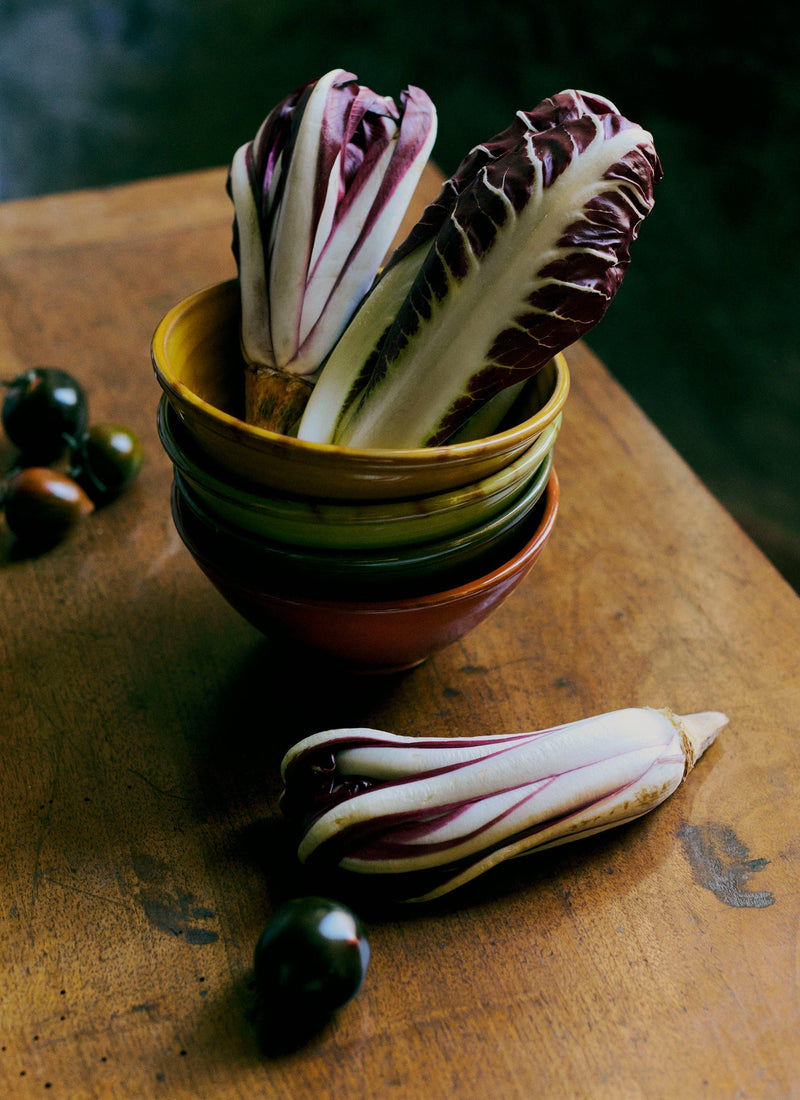 Poterie Barbotine Breakfast Bowl | Bottle Green