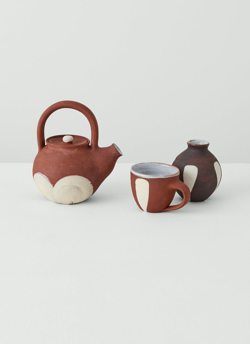Shannon Bartlett-Smith Bud Vase | Black/Ecru