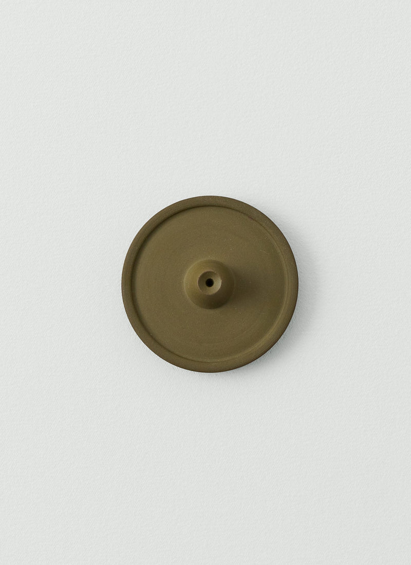 Andrea Roman Incense Holder | Moss Green