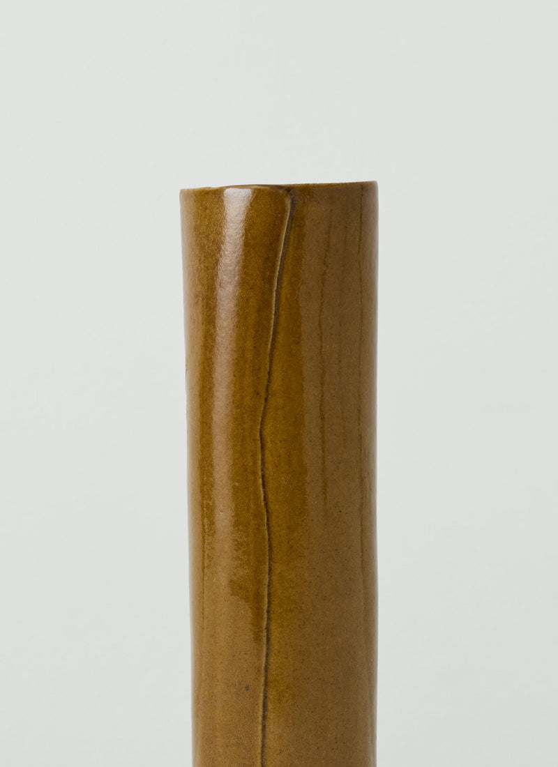 Tom Lawson Large Cylindrical Vase | Honey