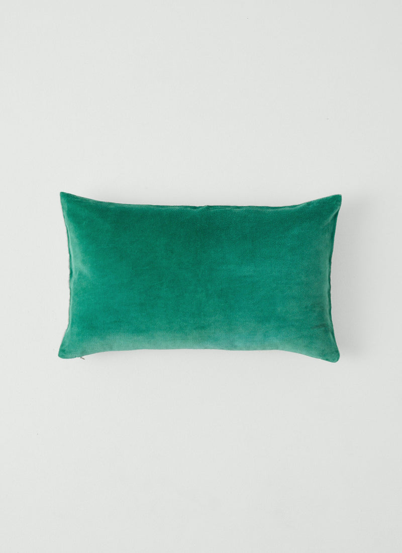 Rectangular Velvet Cushion Cover | Absinthe Green