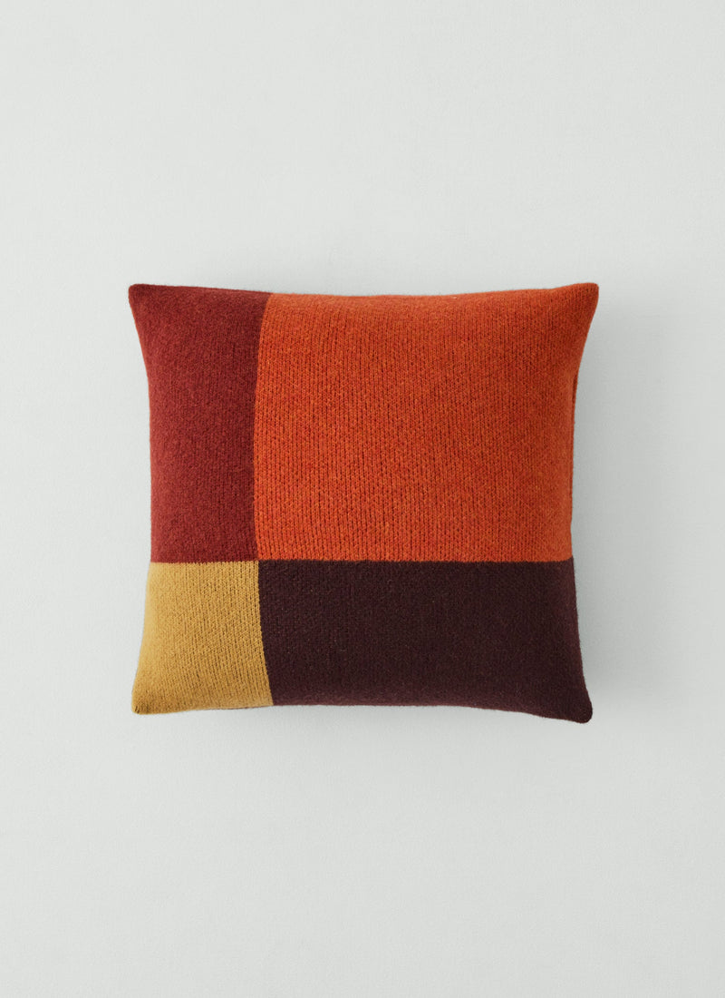 Dusk Wool Cushion Cover | Ember/Sienna