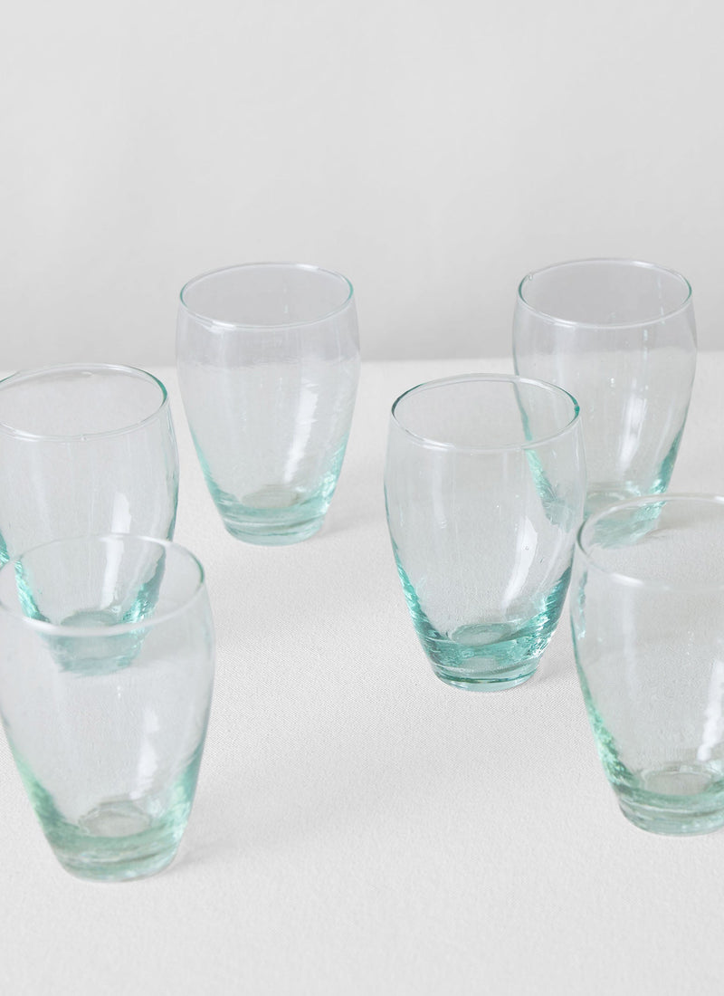 Moroccan Glasses Set | Clear