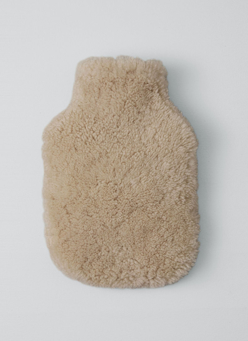 Sheepskin Hot Water Bottle Cover | Ecru
