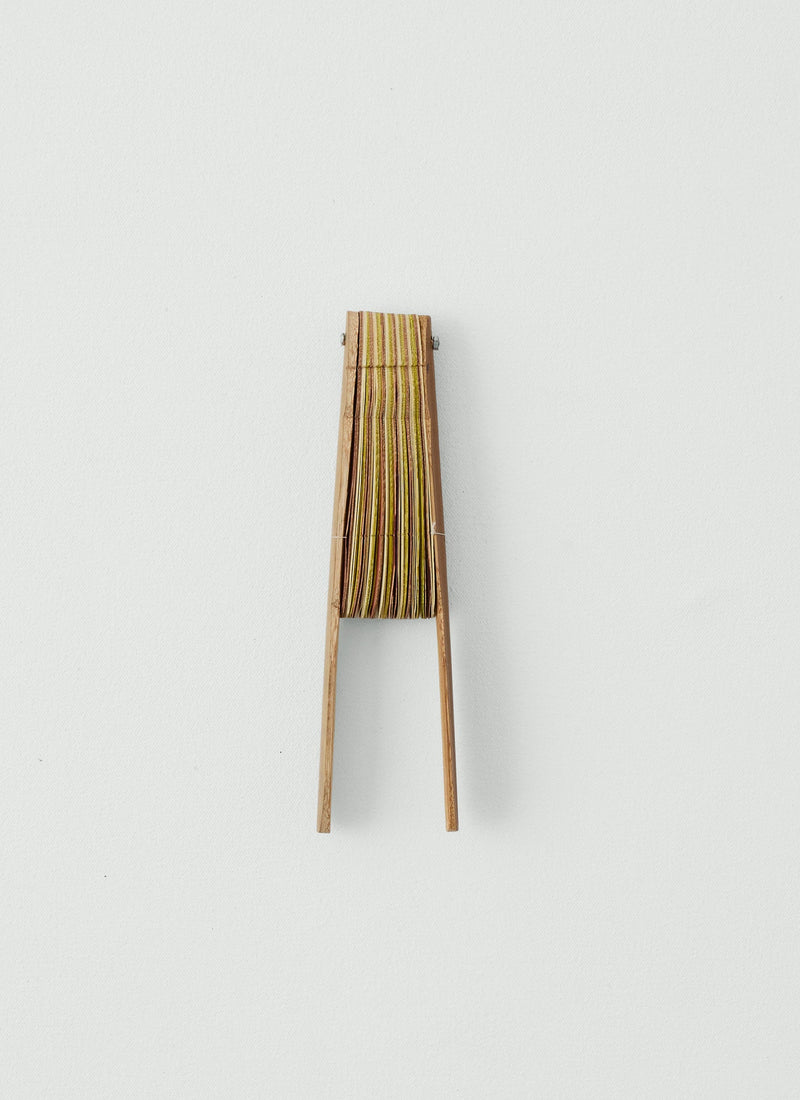 Khmer Fan | Carmine Red/Yellow