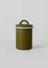 Enamel Storage Jar | Olive