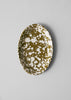 Splatter Enamel Platter | Olive/Ecru