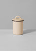 Enamel Storage Jar | Cream