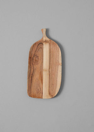 Small Acacia Wood Serving Platter | Natural
