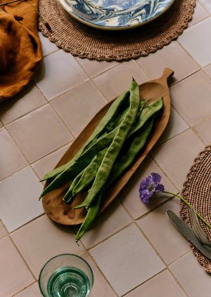 Acacia Wood Serving Platter | Natural