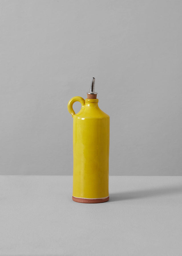 Poterie Barbotine Oil Pourer | Citrus/Terracotta