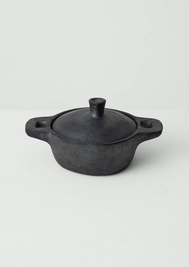 Small Longpi Karipot | Black Clay