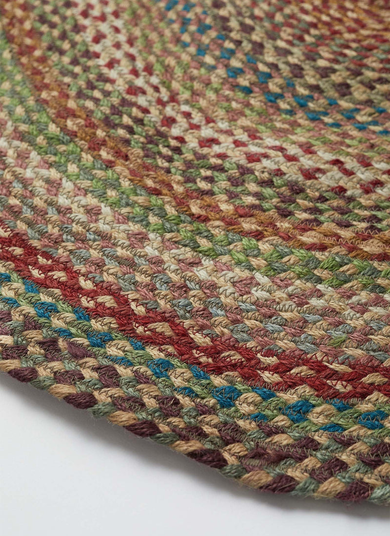 The Braided Rug Company Organic Jute Rug | Multi