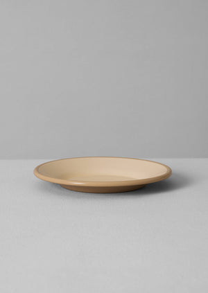 Enamel Plate | Putty/Cream
