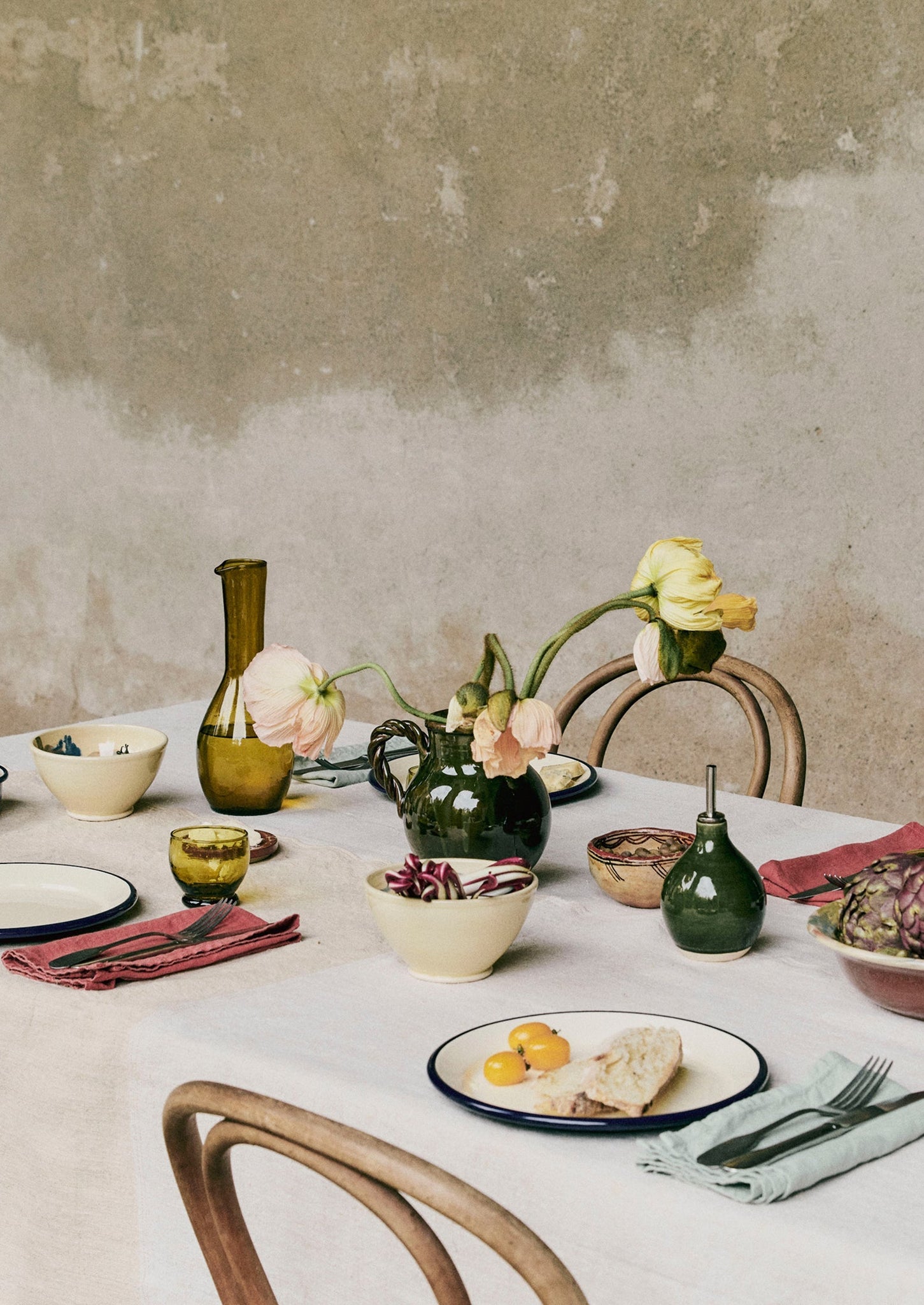 Washed Linen Napkin | Soft Mint