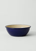 Enamel Salad Bowl | Cream/Blue