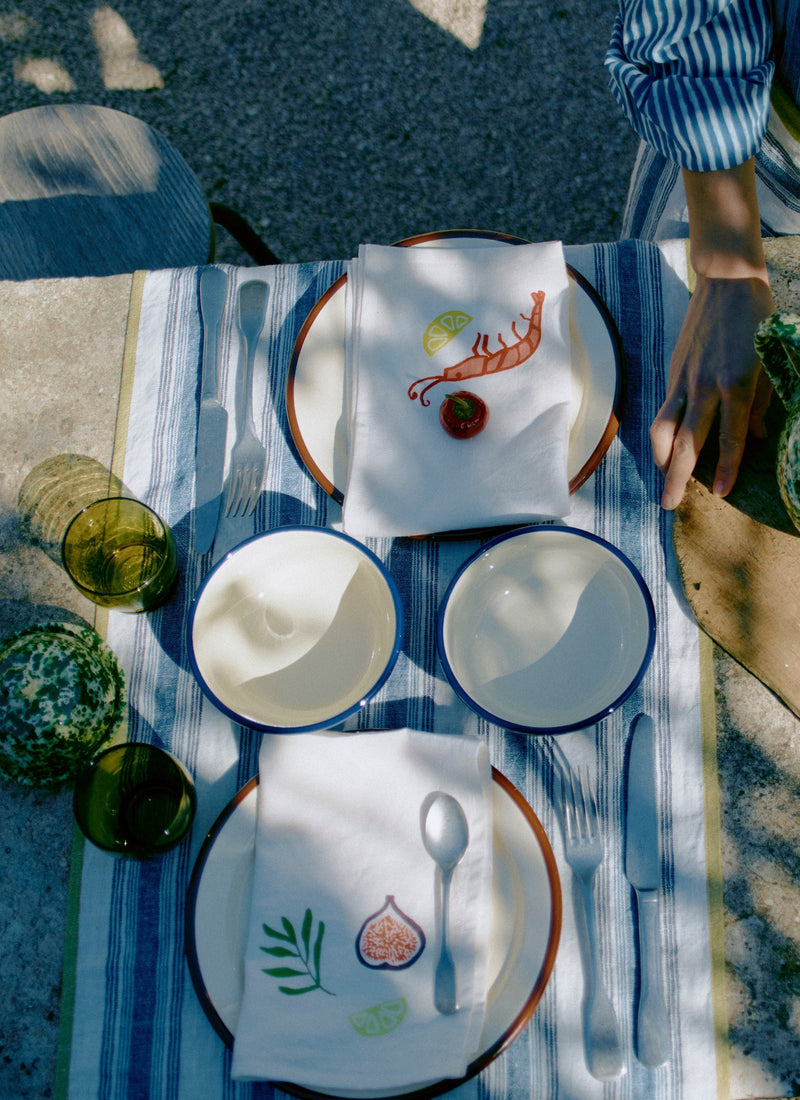 Cotton Linen Napkin | Fig