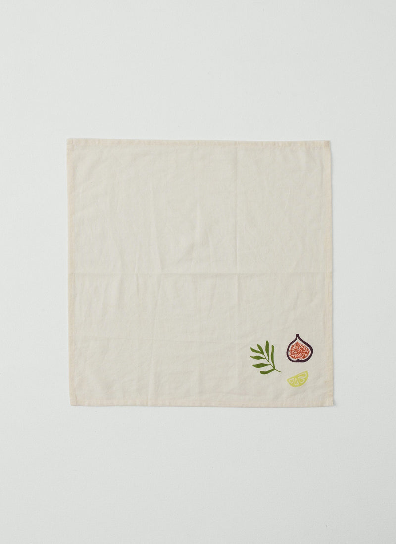 Cotton Linen Napkin | Fig