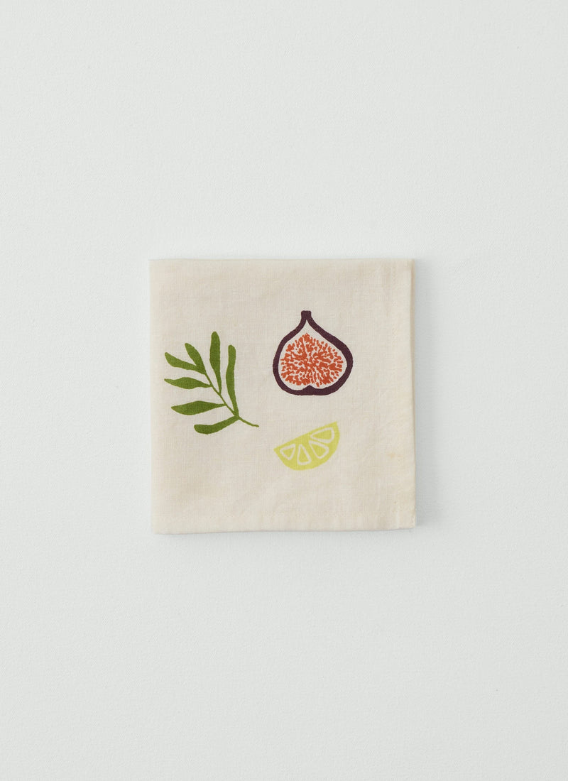Cotton Linen Napkin | Fig