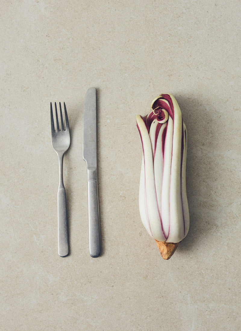 Osteria Stonewashed Cutlery Set | Silver