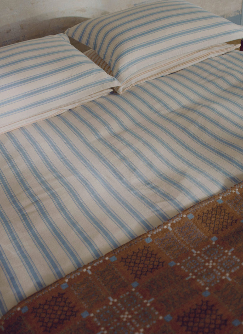 Melin Tregwynt Welsh Blanket | Rust/Topaz