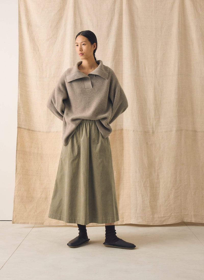 Cord Pull On Skirt | Spelt