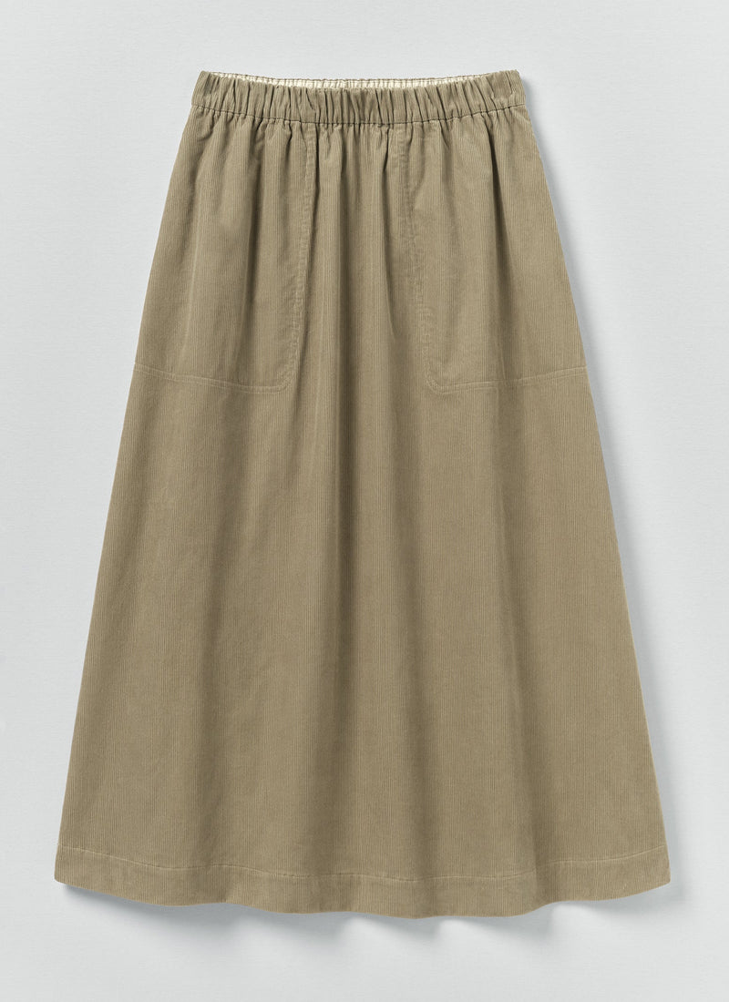 Cord Pull On Skirt | Spelt