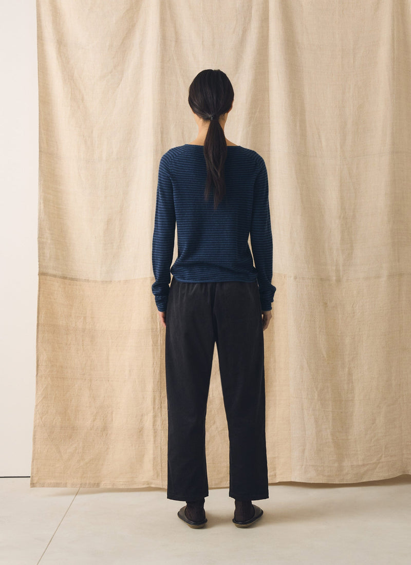 Suki Cord Trousers | Charcoal