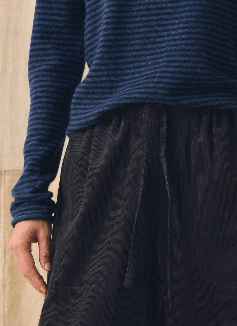 Suki Cord Trousers | Charcoal