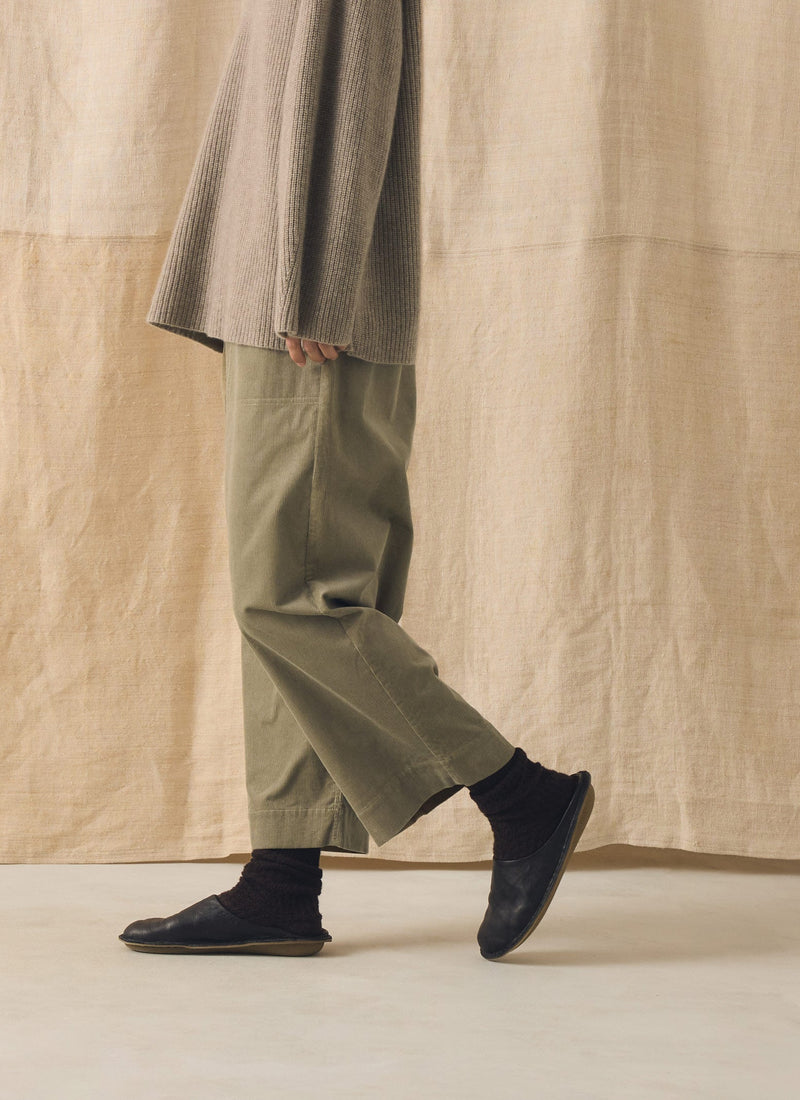 Cord Barrel Leg Trousers | Spelt