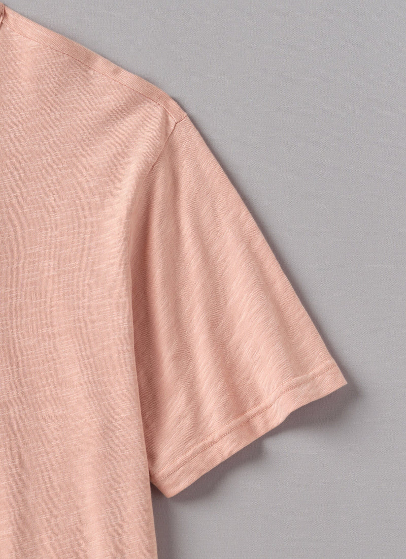Theo Cotton Short Sleeve Tee | Nectar Pink
