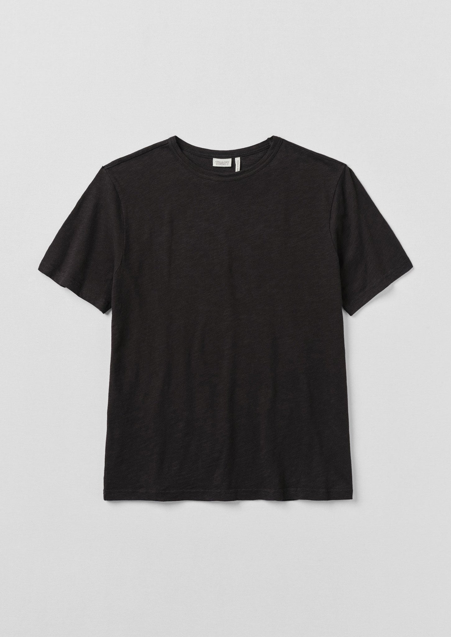 Theo Organic Cotton Short Sleeve Tee | Carbon Black