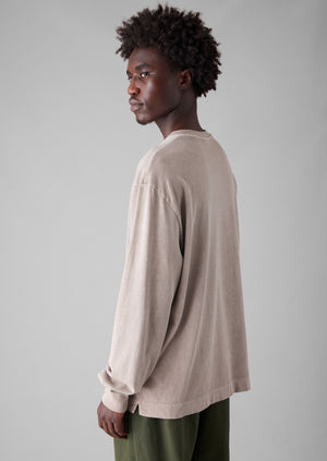 Mineral Dyed Long Sleeve Tee | Earth