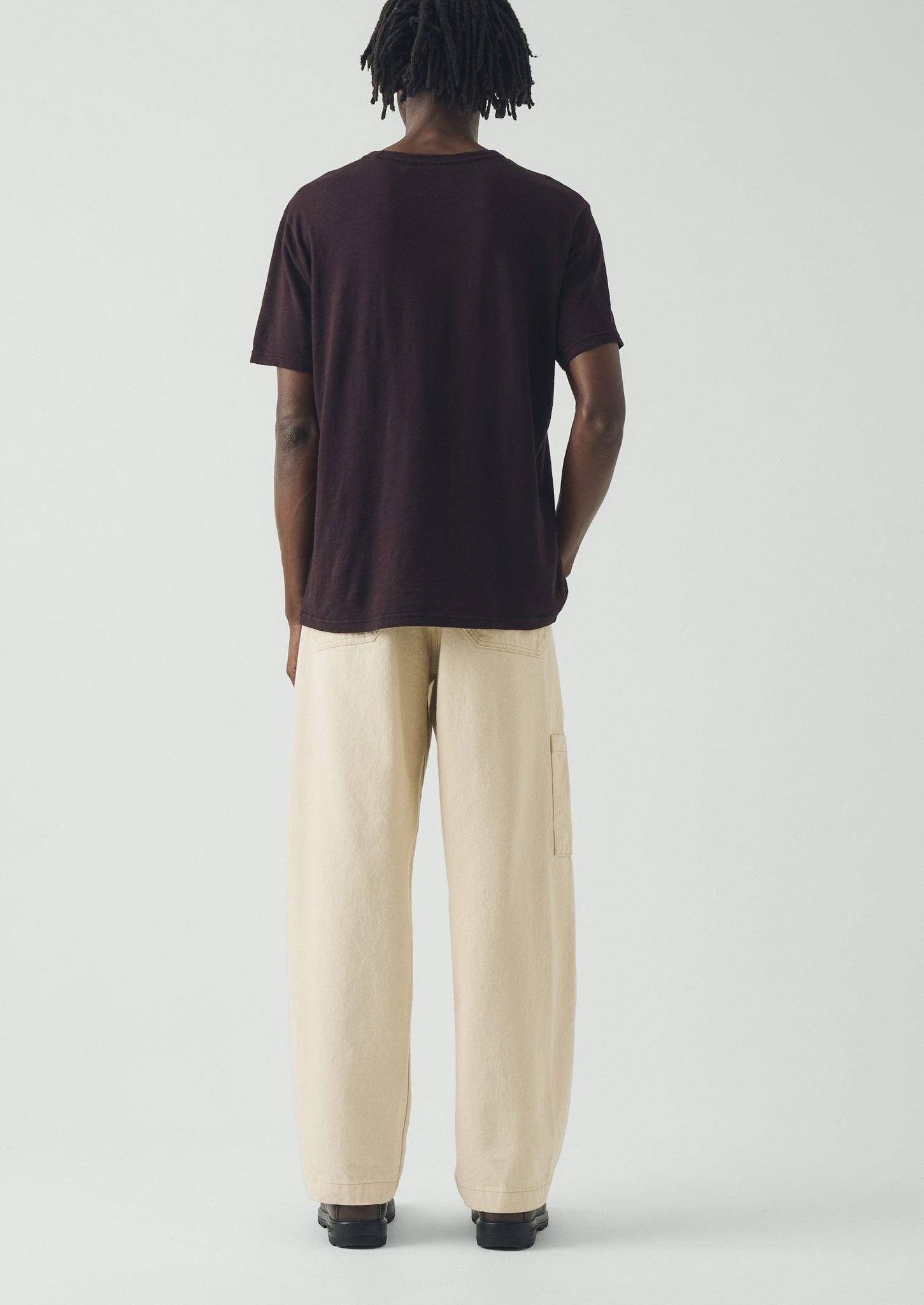 Theo Cotton Short Sleeve Tee | Beetroot