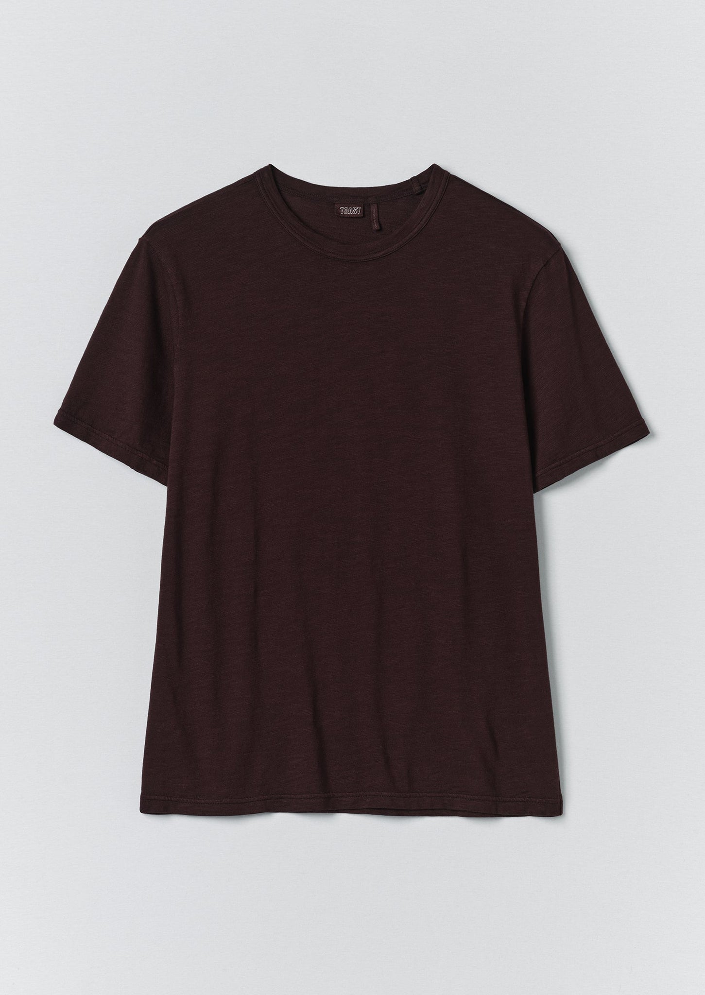Theo Cotton Short Sleeve Tee | Beetroot
