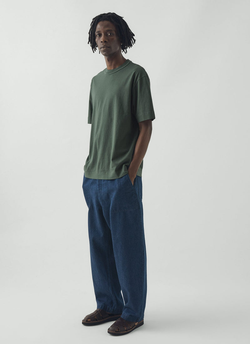 Cotton Relaxed Tee | Croft Green