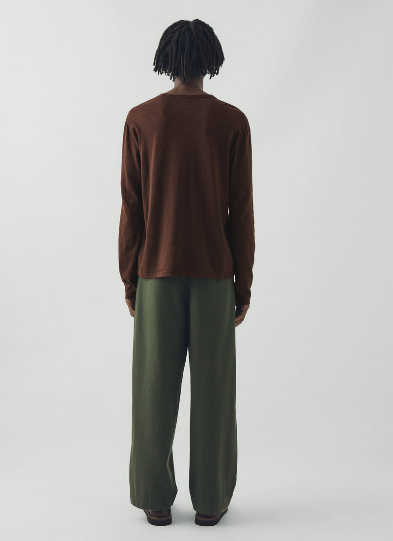 Frank Cotton Long Sleeve Tee | Rich Earth