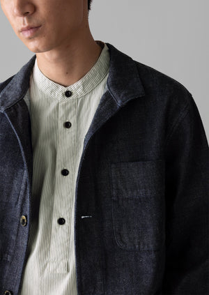 Monty Japanese Denim Jacket | Indigo