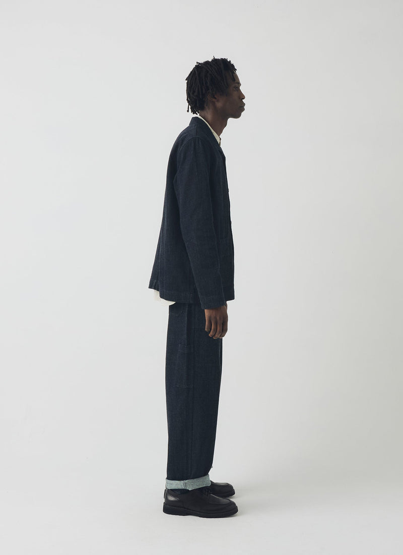 Monty Japanese Denim Jacket | Indigo