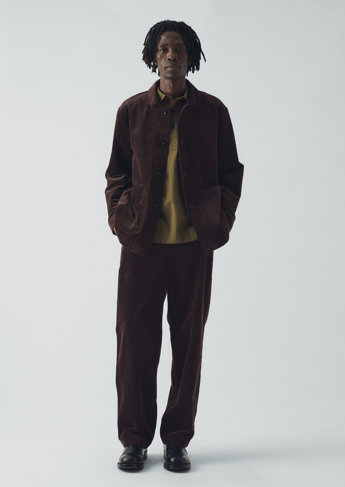 Organic Cord Chore Jacket | Java