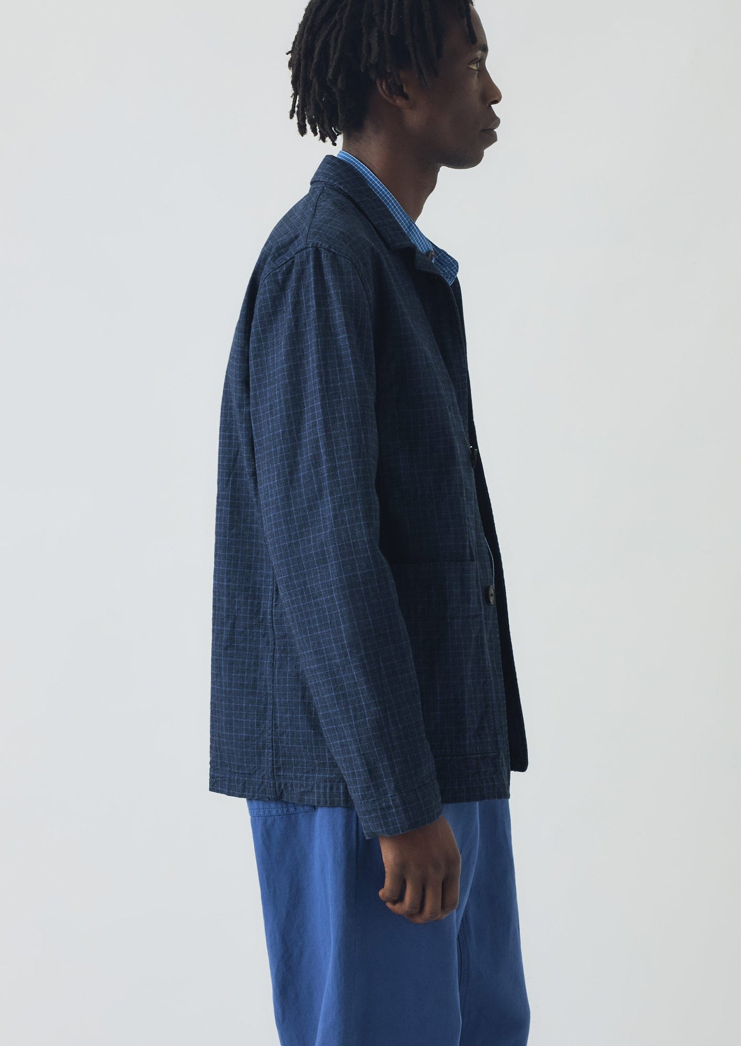 Unstructured Overdyed Chore Jacket | Delft